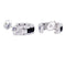 Boucles d'oreilles Boucles d'oreilles Chanel, céramique noire, diamants. 58 Facettes 32930
