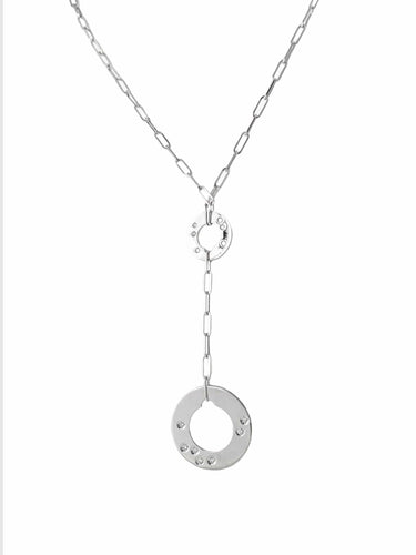 Collier COLLIER DINH VAN "CIBLE" OR & DIAMANTS 58 Facettes BO/220047 RIV