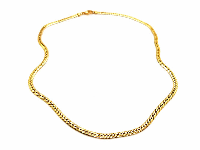 Collier Collier Maille anglaise Or jaune 58 Facettes 1639601CN