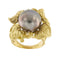 Bague 55 Bague perle de Tahiti et diamants 58 Facettes 34228