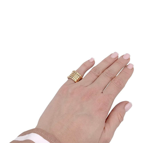 Bague 48 Bague Bulgari, "B.Zero1", or jaune 58 Facettes 32690