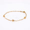 Bracelet Bracelet ancien or rose motifs cloutés 58 Facettes CVBR24