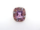 Bague 53 bague ISABELLE LANGLOIS emotion 53 en or jaune 18k amethyste 58 Facettes 254240