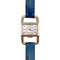 Montre Montre Jaeger Lecoultre & Hermès, "Etrier", or jaune, bracelet cuir. 58 Facettes 32455