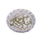 Bague 52 Bague Pomellato, "Tango", or rose, diamants bruns, diamants, prasiolite. 58 Facettes 32831