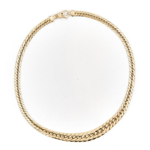 Collier Collier Maille anglaise Or jaune 58 Facettes 1819807CN
