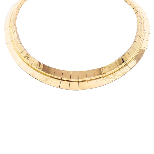Collier Demi-parure vintage transformable, or rose, platine et diamants. 58 Facettes 33514/33515