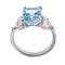 Bague 52 Bague topaze et diamants 58 Facettes 1607