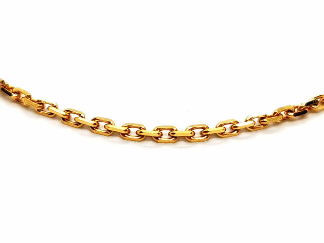 Collier Collier Maille forçat Or jaune 58 Facettes 1559884CN