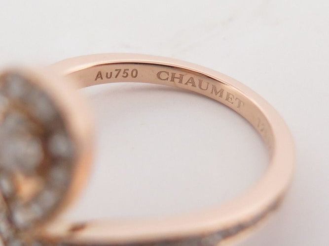 Bague 52 bague CHAUMET josephine aigrette en or rose 18k diamants 58 Facettes 253915