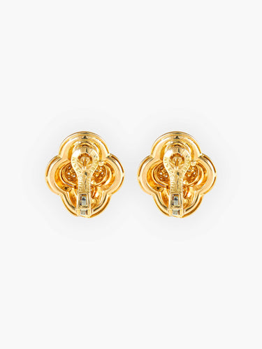 Boucles d'oreilles Boucles d'oreilles Mauboussin Or jaune Diamants 58 Facettes