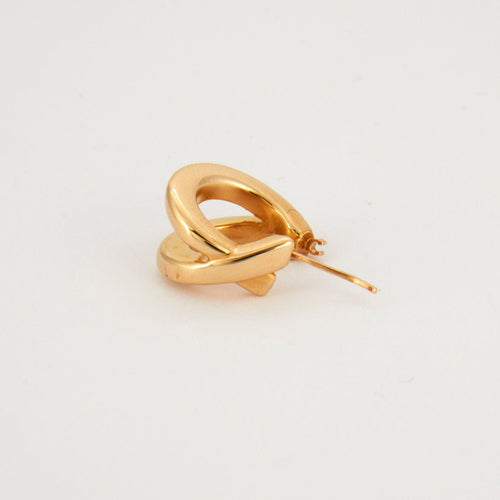 Boucles d'oreilles Doubles créoles Or Jaune 58 Facettes