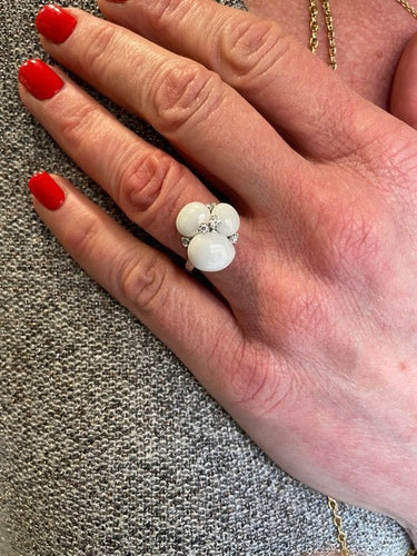 Bague 55 BAGUE POMELLATO CAPRI DIAMANTS 58 Facettes 080571