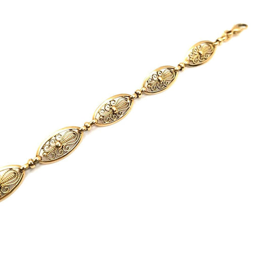 Bracelet Bracelet Vintage or jaune 58 Facettes 2760