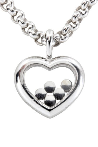 Collier COLLIER CHOPARD "HAPPY DIAMONDS" 58 Facettes 041201