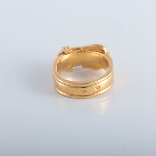Bague Bague Hermès en or jaune 18K 58 Facettes