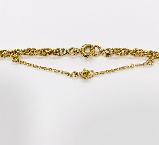 Collier Chaîne collier vintage or jaune 58 Facettes