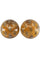 Boucles d'oreilles BOUCLES D'OREILLES CLIPS AMBRES ET FLEURS DE LYS 58 Facettes 050031