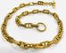 Collier Collier maille marine guillochée, Or jaune 58 Facettes