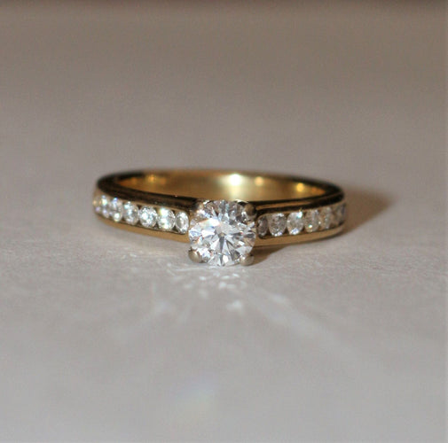 Bague Bague solitaire 0.40ct Maison BIRKS 58 Facettes 471