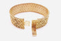 Bracelet Bracelet manchette or jaune Années 60 58 Facettes RA-94