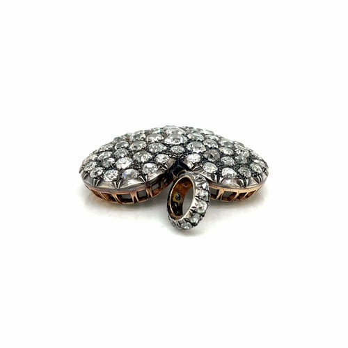 Pendentif Pendentif cœur diamant or argent 58 Facettes