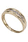 Bague DEMI-ALLIANCE MODERNE DIAMANTS 58 Facettes 070741