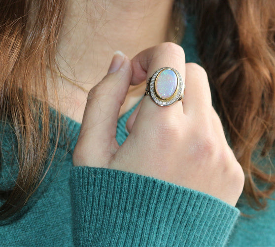Bague Bague OPALE ART DECO 58 Facettes 425