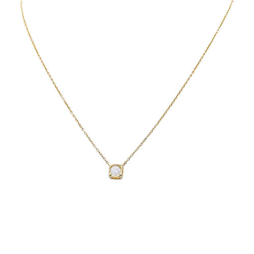 Collier Collier Dinh Van, " Le Cube", or jaune, diamant 58 Facettes 32681