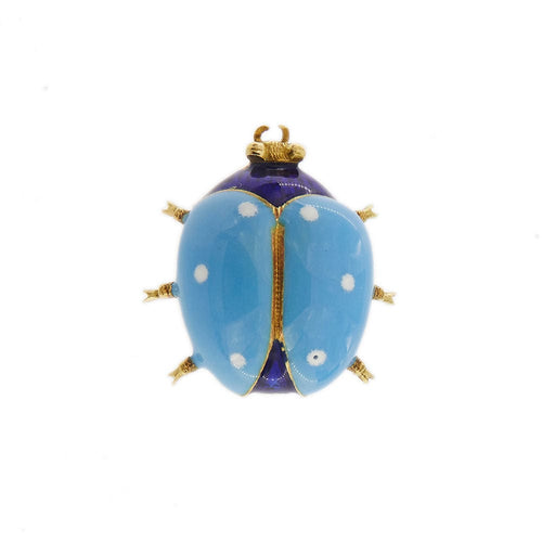 Broche Broche coccinelle émaillée 58 Facettes 28597