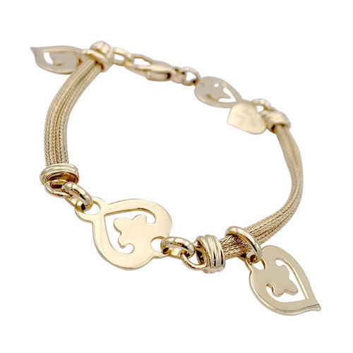 Bracelet Bracelet O.J. Perrin "Légende" en or jaune. 58 Facettes 32897
