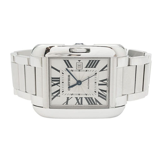 Montre Montre Cartier "Tank Anglaise" en acier. 58 Facettes 31783