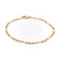 Bracelet Bracelet Maille alternée Or jaune 58 Facettes 1637010CN