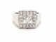 Bague 54 Bague Or blanc Diamant 58 Facettes 578817RV