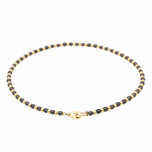 Collier Dinh Van Collier Menottes Or jaune Perle 58 Facettes 2801602CN