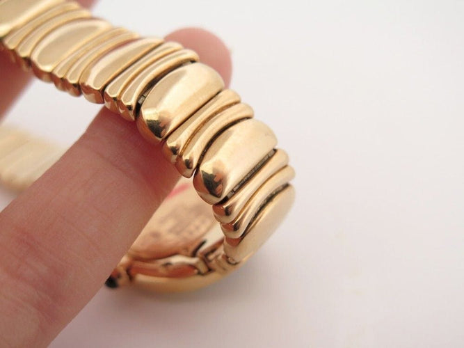 Montre montre CARTIER baignoire pm 31 mm en or jaune 18k quartz 58 Facettes 257010