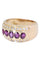 Bague 54 BAGUE MODERNE RUBIS ET DIAMANTS 58 Facettes 063001