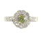 Bague 55 Bague de fiançailles, diamant, or 58 Facettes 23081-0049