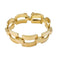 Bracelet Bracelet Tank en or rose. 58 Facettes 31395