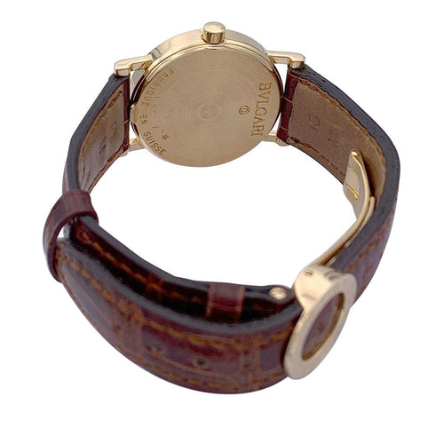 Montre Montre Bulgari, "BB", or jaune. 58 Facettes 32167