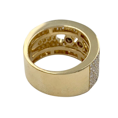 Bague 49 Bague Messika, "Move Joaillerie Pavée", or jaune, diamants 58 Facettes 32161