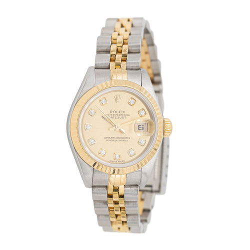 Montre Rolex Montre Datejust Acier Diamant 58 Facettes 2427308CN