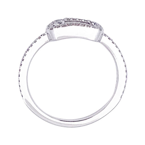 Bague 49 Bague Messika, "Move Uno Pavé", or blanc et diamants. 58 Facettes 33423