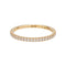 Bague 49 Alliance Cartier "Etincelle" en or rose, diamants. 58 Facettes 30886
