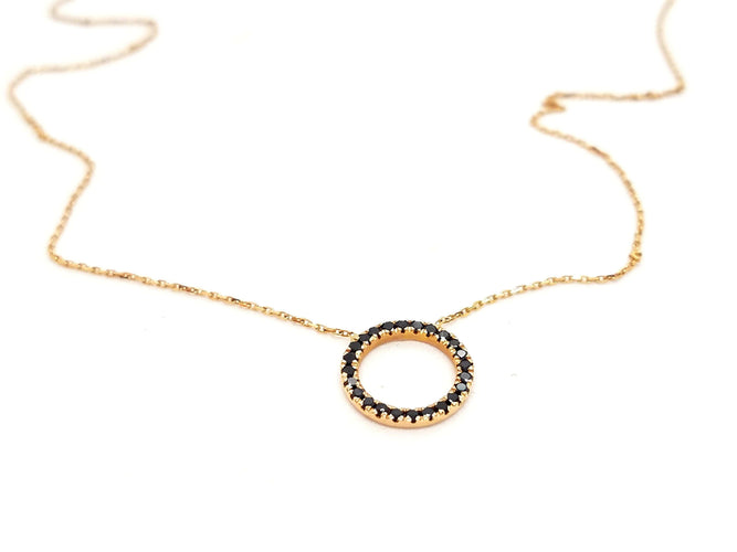 Collier Collier Or rose Diamant 58 Facettes 579187RV