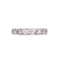 Bague Alliance américaine tour complet Diamants 3cts 58 Facettes