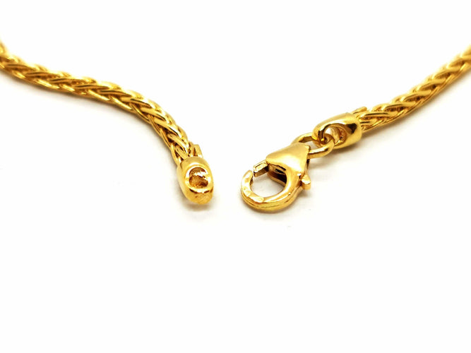 Collier Collier Maille palmier Or jaune 58 Facettes 1720315CN