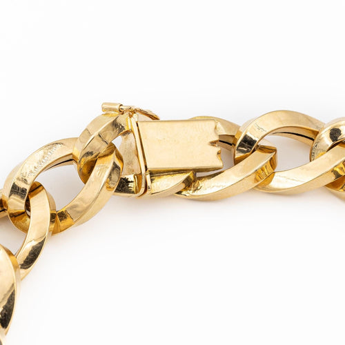 Bracelet Bracelet Maille gourmette Or jaune 58 Facettes 2041073CN