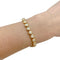 Bracelet Bracelet ligne diamants en serti clos. 58 Facettes 32085