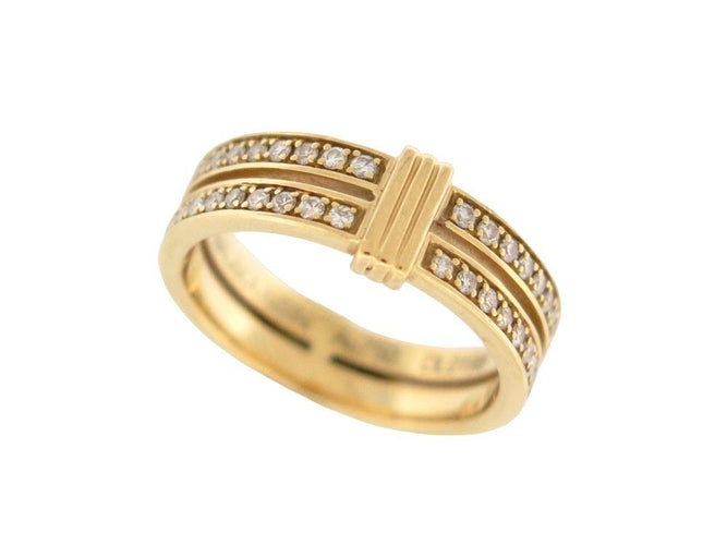 Bague 52 bague alliance MAUBOUSSIN subtile eternite 52 or jaune diamants boite 58 Facettes 254065